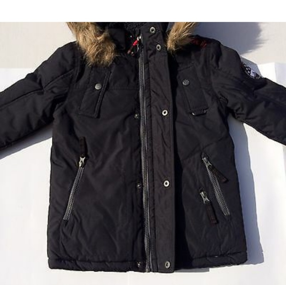 Faux fur parka - Picture 5 of 7
